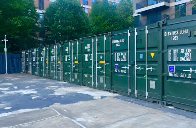 Spacious Self Storage Containers in Stratford